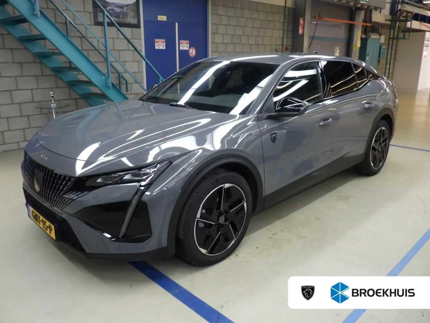 Peugeot 408 1.2 Hybrid 136 e-DCS6 GT | Automaat | Navigatie | Grijs - 1