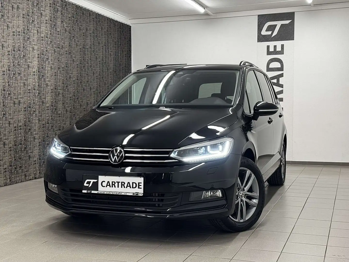 Volkswagen Touran 1,5 TSI ACT Life DSG 7-SITZER / LED/ ACC/ LANE ... Schwarz - 1