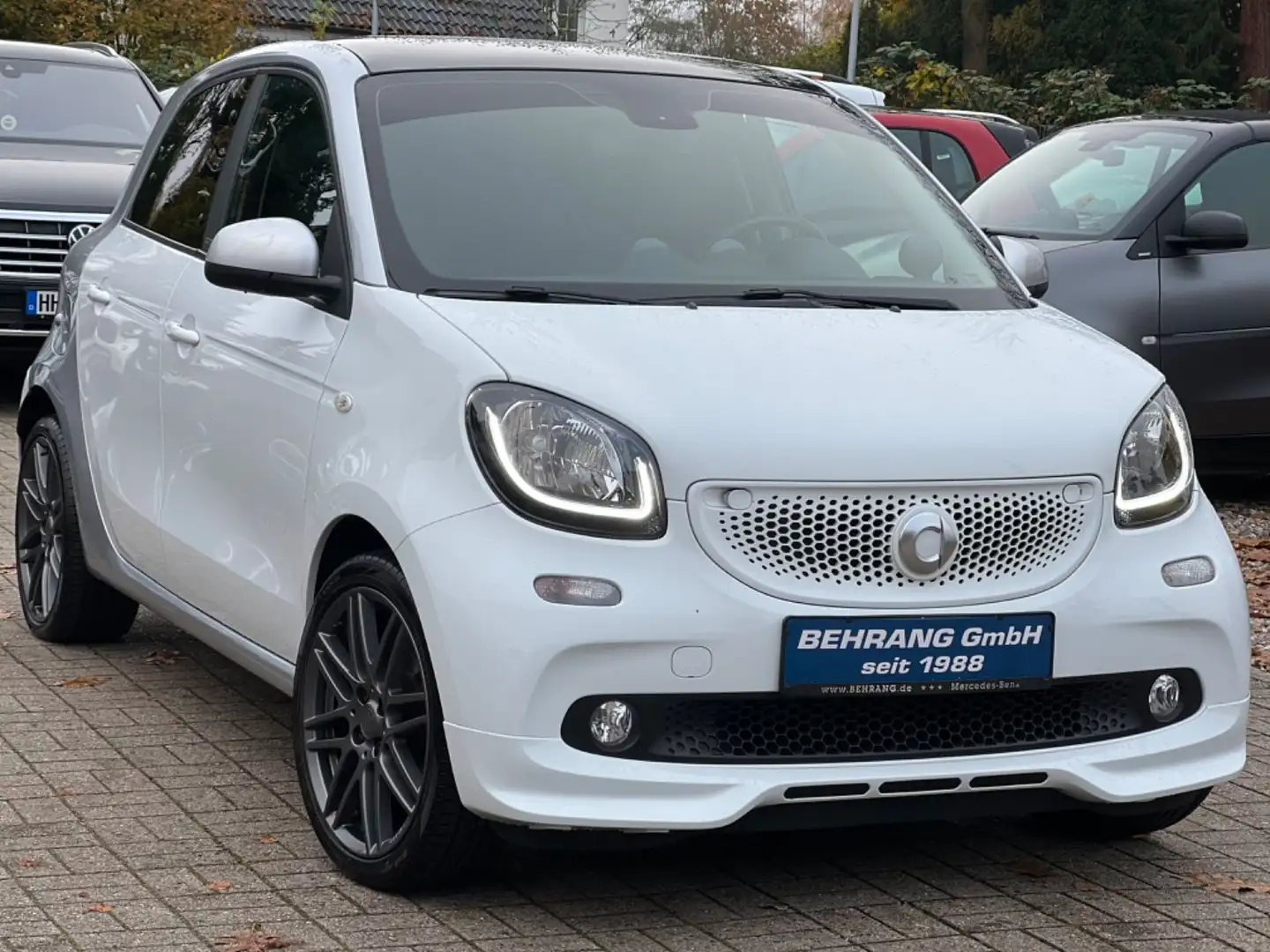 smart forFour *BRABUS-PAKET*90PS-TURBO*PANORAMA* Weiß - 2