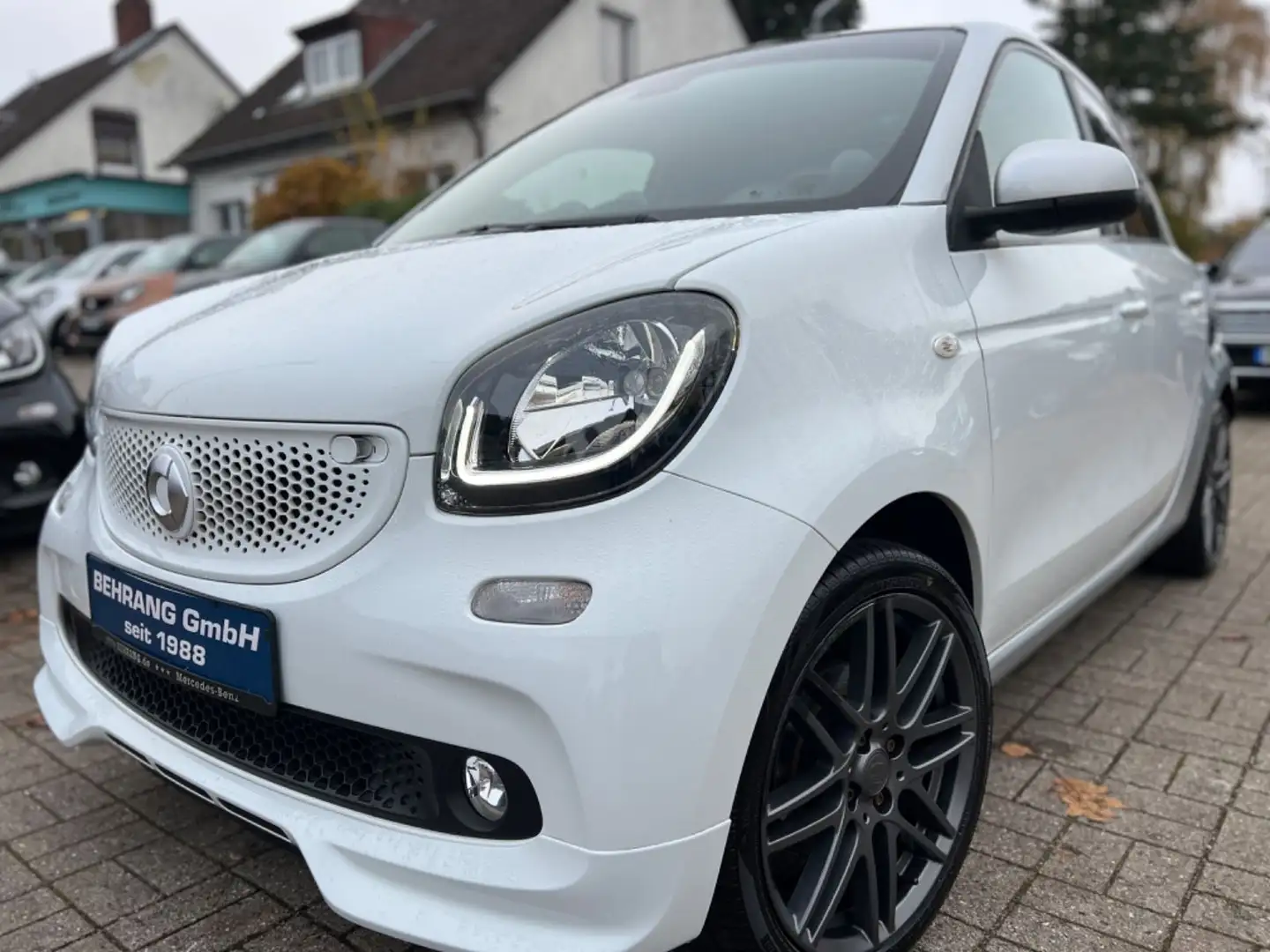 smart forFour *BRABUS-PAKET*90PS-TURBO*PANORAMA* Weiß - 1