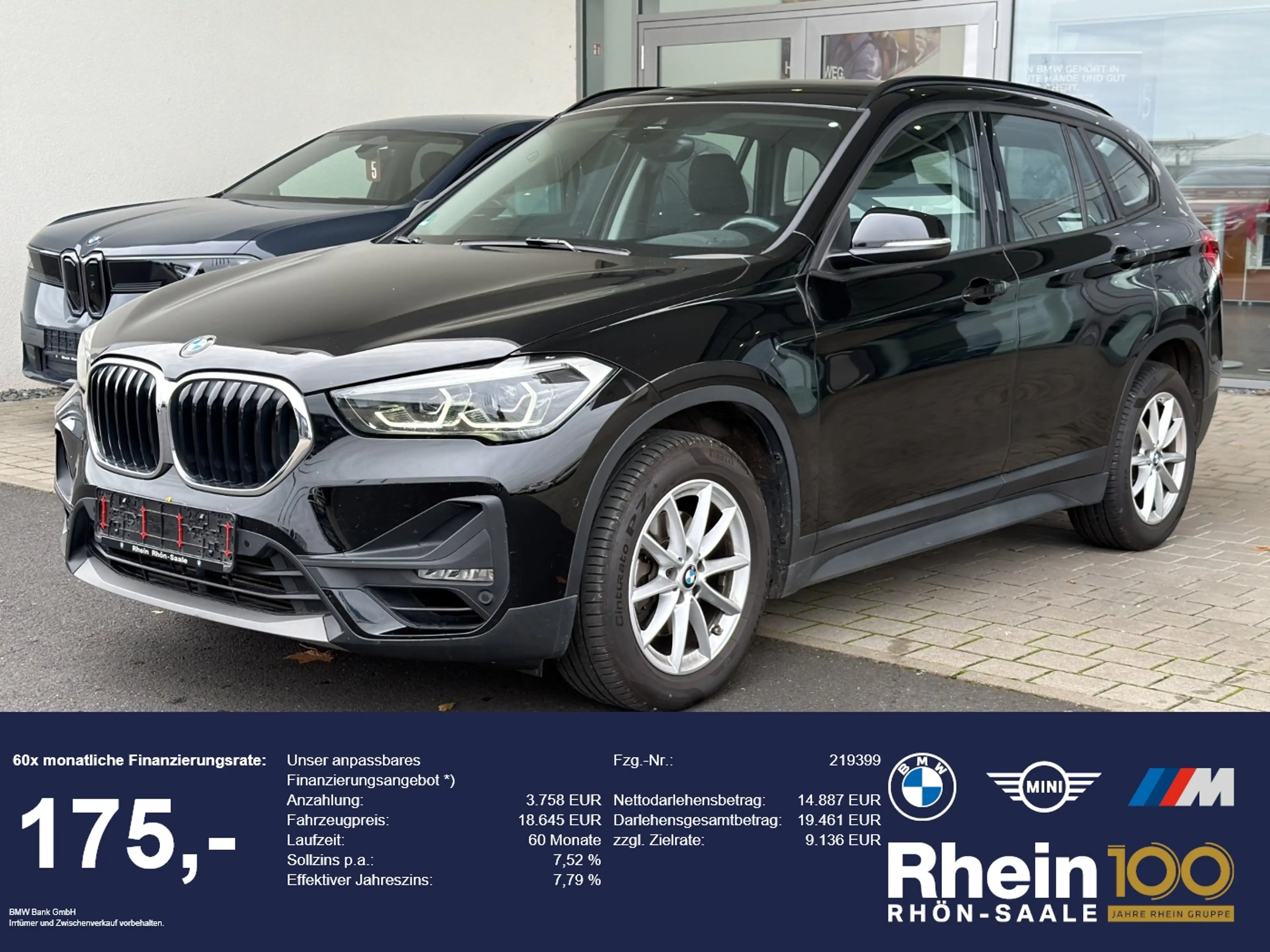 BMW X1 sDrive18i Advantage Navi.AHK.ParkA.PDC.LED.SH
