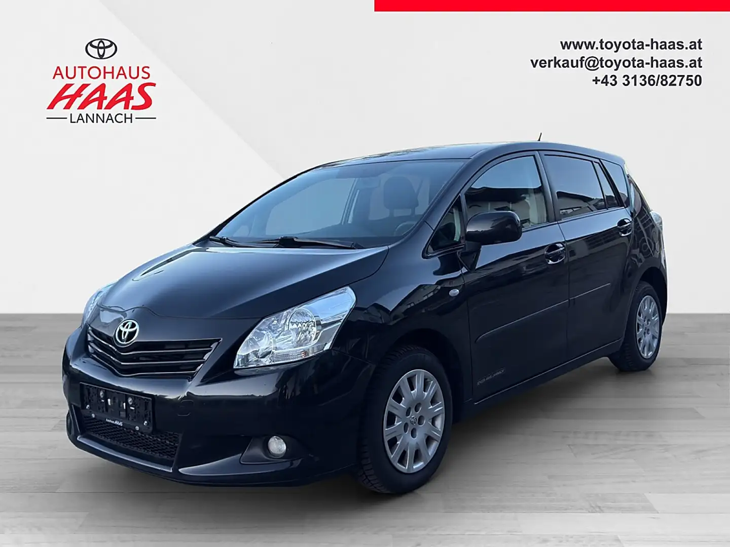 Toyota Verso 2,0 D-4D 125 Young Family DPF Schwarz - 1