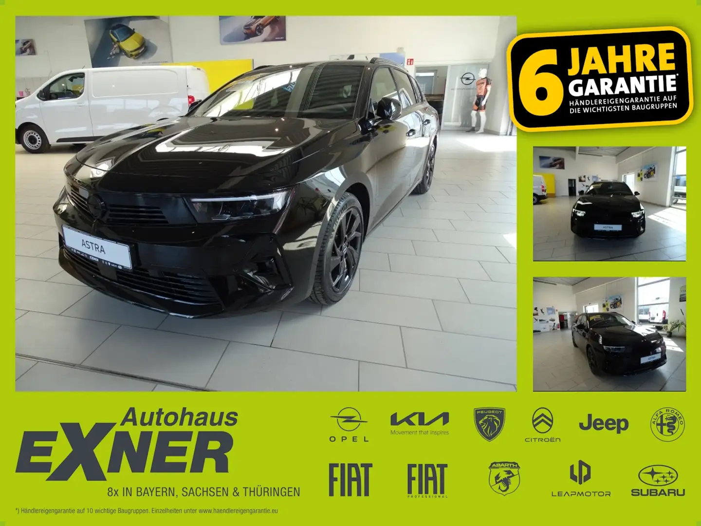 Opel Astra Sports Tourer GS 130 PS Klimaaut., Rückfahrk., AHK Schwarz - 1