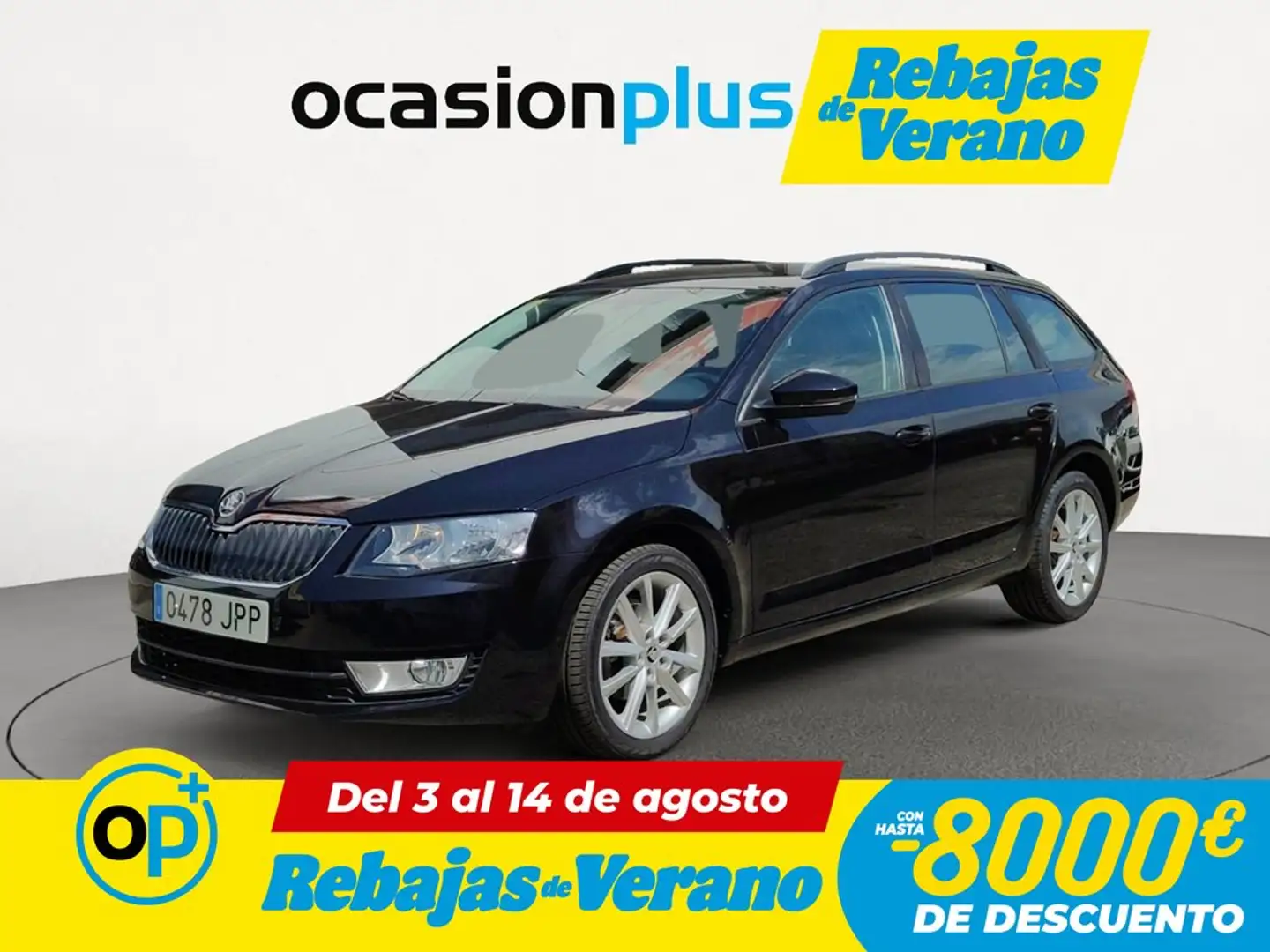 Skoda Octavia Combi 1.6TDI CR Ambition 110 Negro - 1