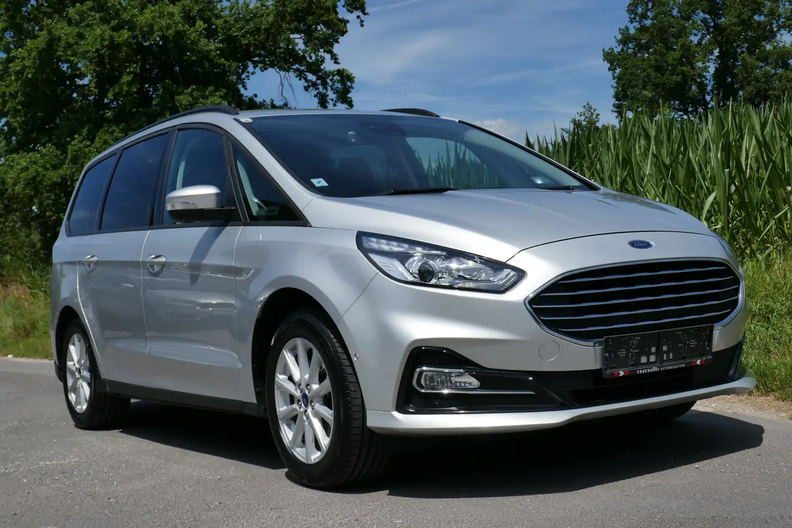 Ford Galaxy Business Hybrid Plateado - 1