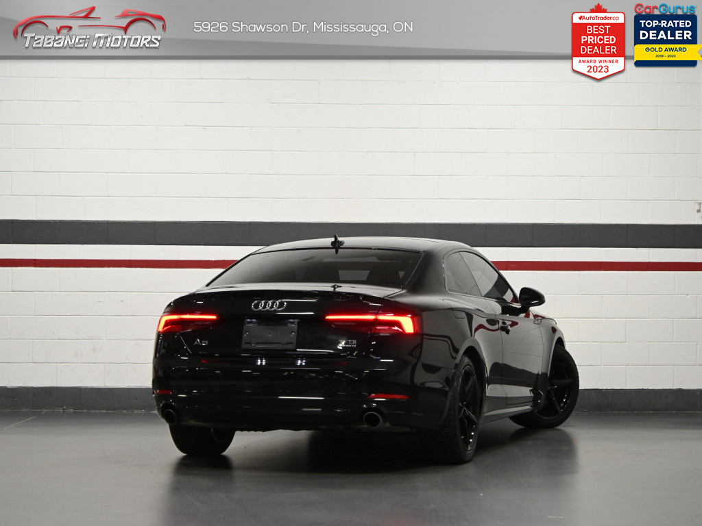 2018 Audi A5 Leather Heated Seats Sunroof alt 2