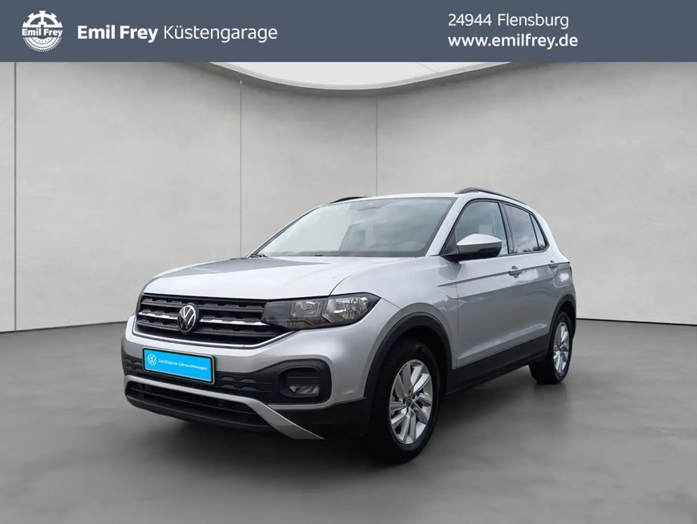 Volkswagen T-Cross 1.0 TSI -Life- DSG App-Connect/ RFK/ GJR Argent - 1