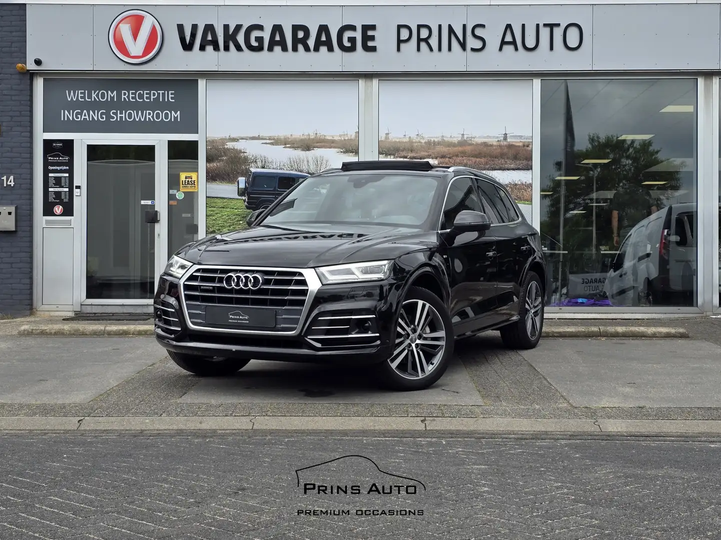 Audi Q5 2.0 TDI quattro Design Pro Line Plus |PANO|CRUISE| Zwart - 1