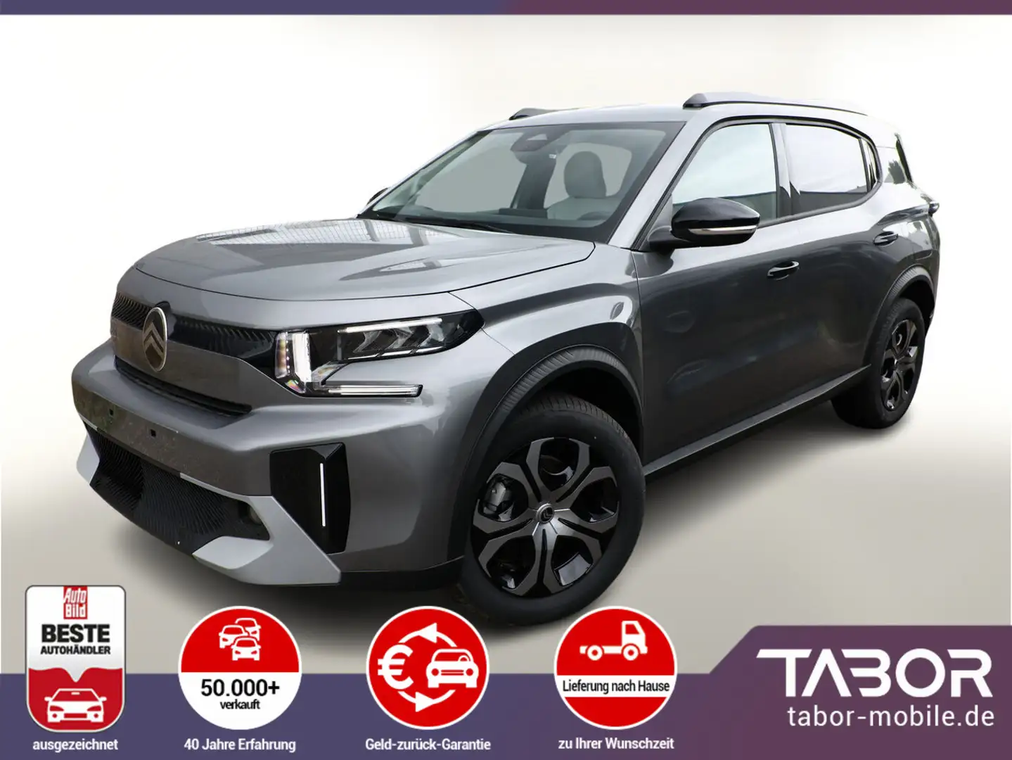 Citroen C3 Aircross MHEV 145 eDSC6 PLUS HUD SHZ UVP-16%* Grau - 2
