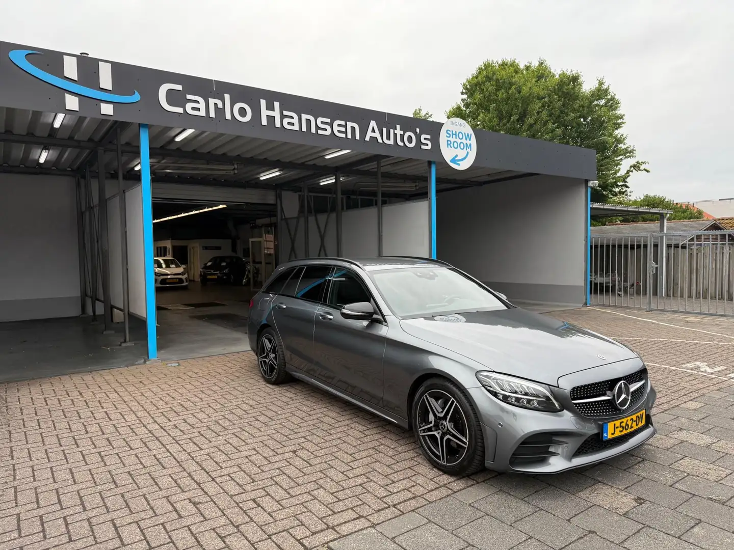 Mercedes-Benz C 200 Estate d B.S. AMG incl BTW Grijs - 2