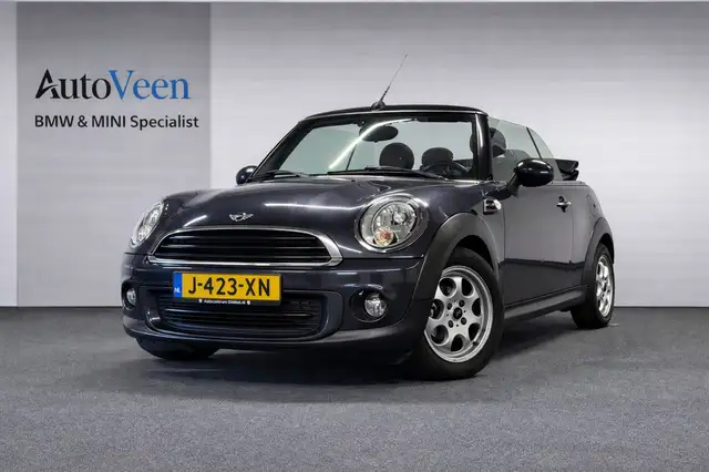 MINI One Cabrio Mini 1.6 Salt (STOELVERWARMING, NAVI, HALF LEDER,