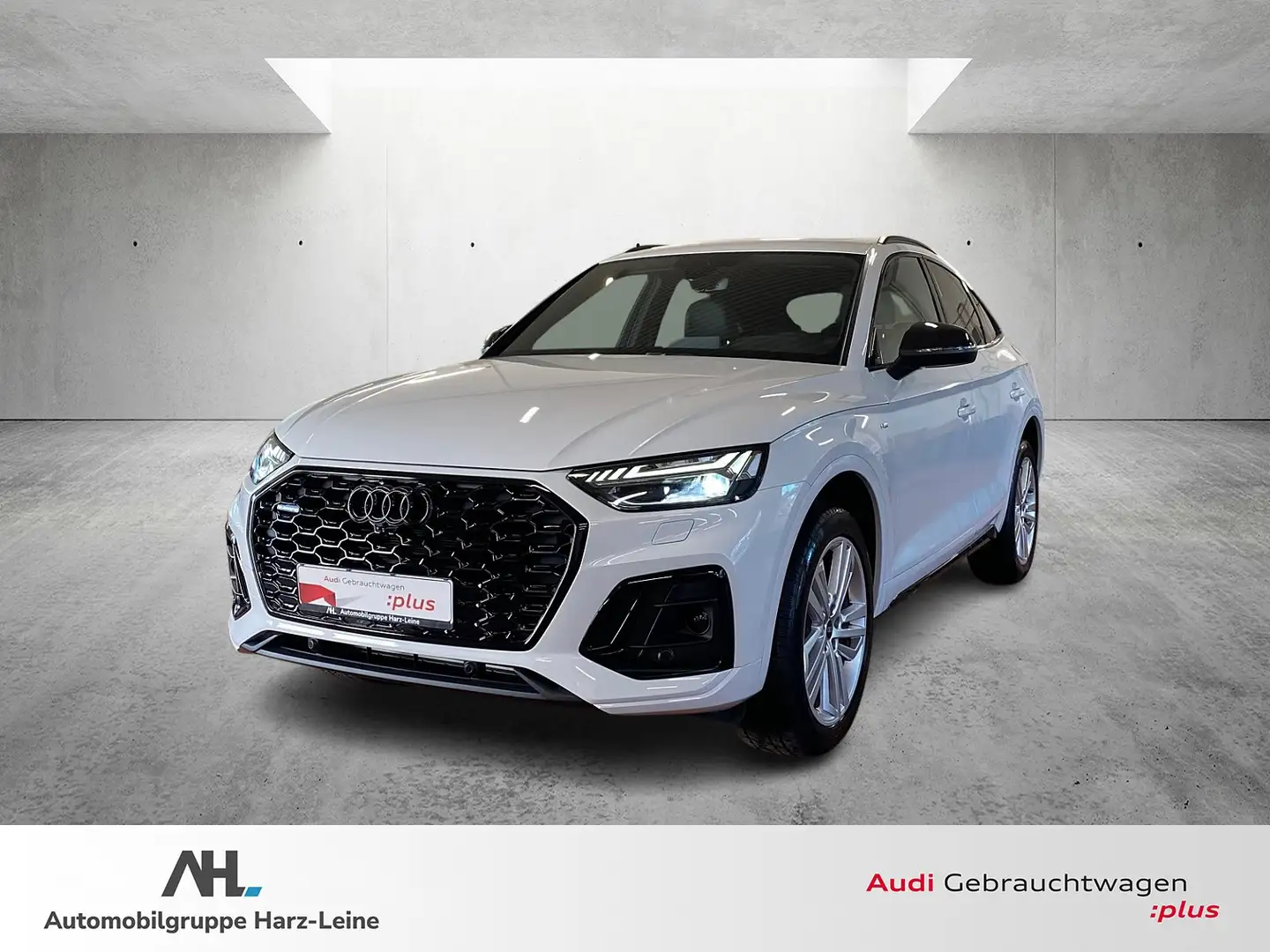 Audi Q5 Sportback 45 TFSI S line quattro S-tronic Matrix A Weiß - 1