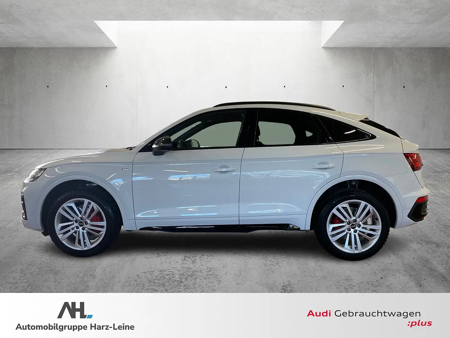 Audi Q5 Sportback 45 TFSI S line quattro S-tronic Matrix A Weiß - 2