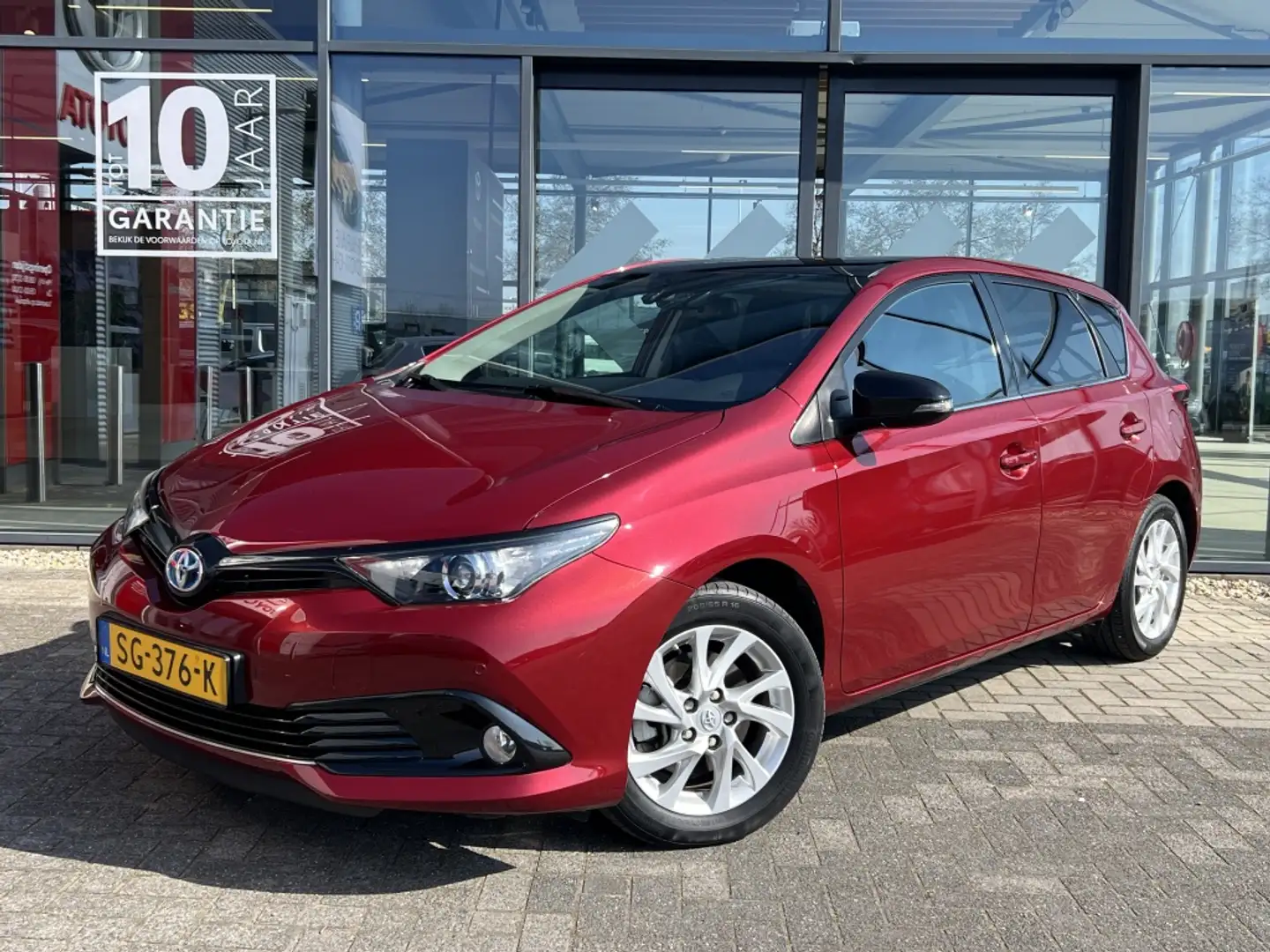 Toyota Auris 1.8 Hybrid Black Ed. | Dealeronderhouden | Nl auto Rouge - 1