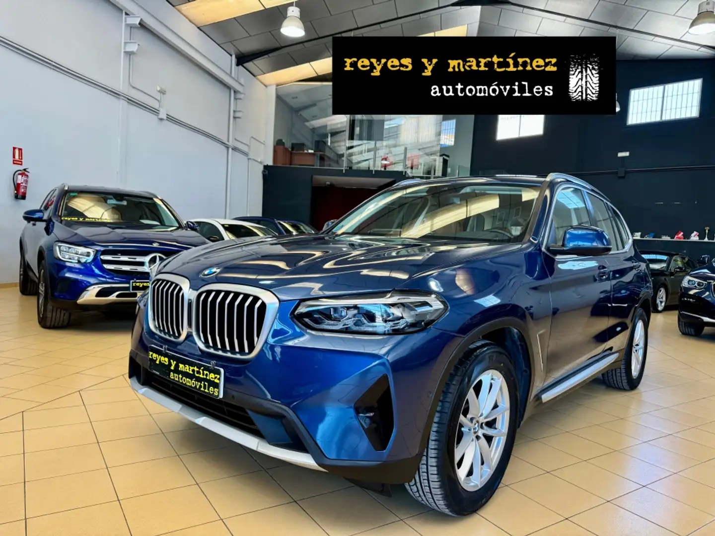 BMW X3 xDrive 20dA xLine Azul - 1