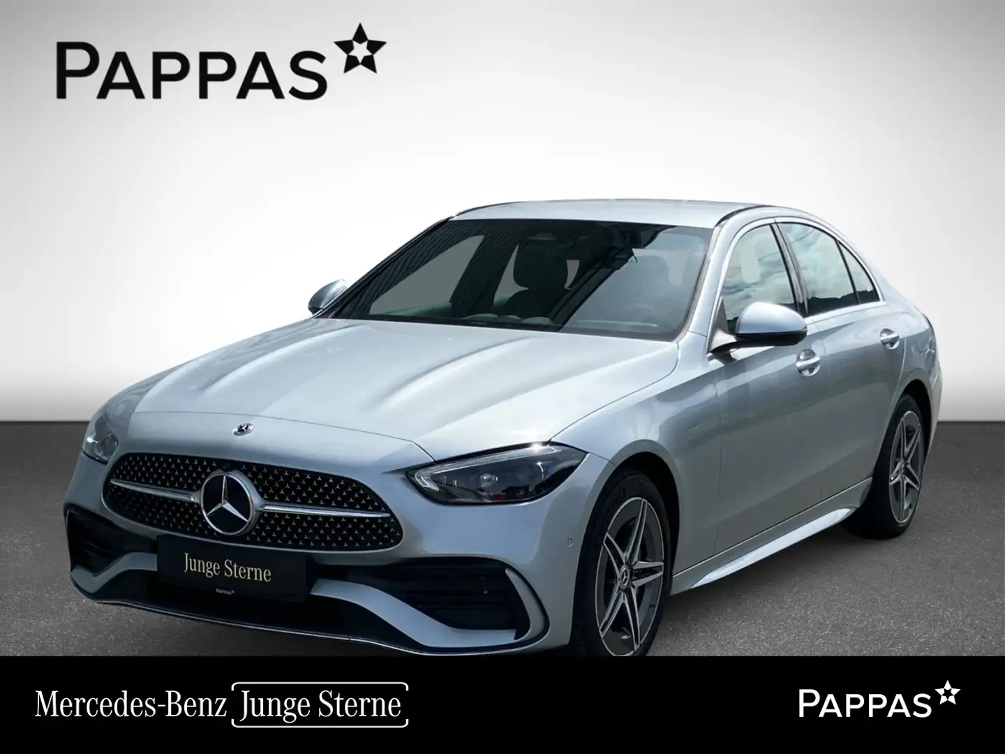 Mercedes-Benz C 300 e *AMG Line, 9G-Tronic, Digital Light, AHV, 360°-K Silber - 1