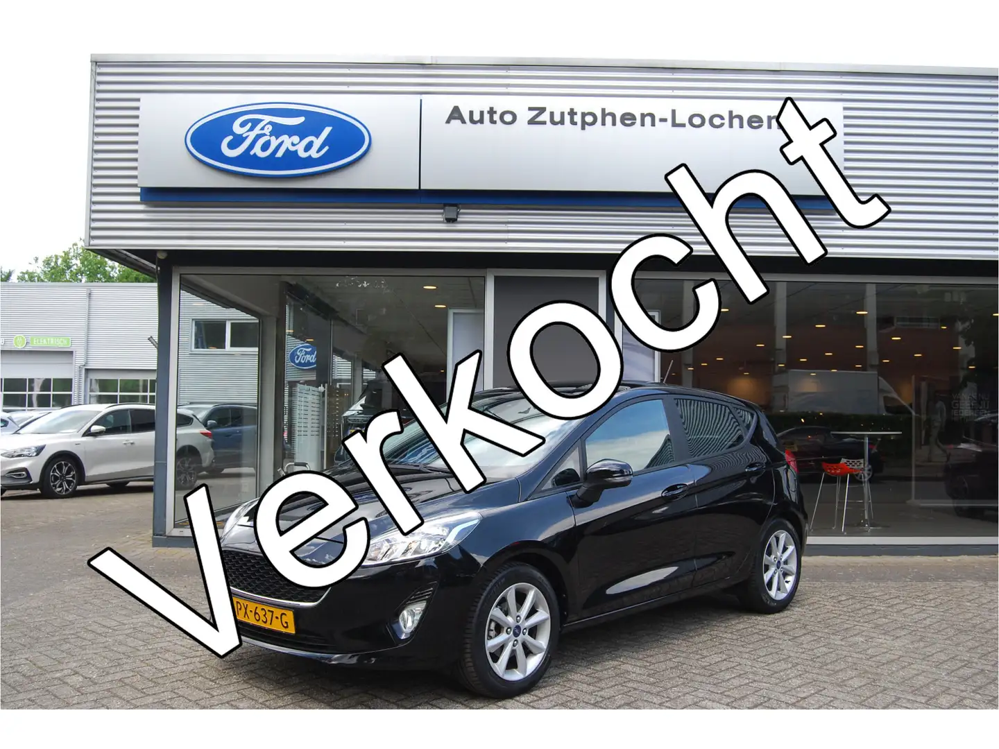 Ford Fiesta 1.1 Trend 5dr 85pk 1e EIG | NAVI |APPLE/ANDROID | Noir - 1