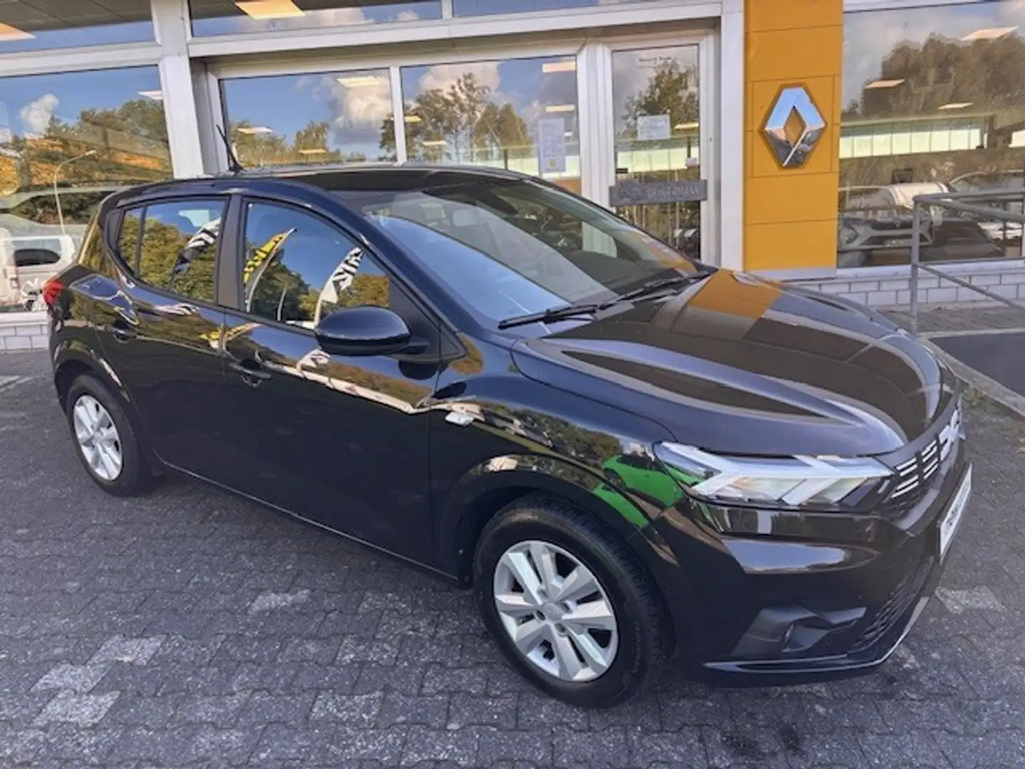 Dacia Sandero III Expression TCe 100 ECO-G  LPG, Klima Schwarz - 1