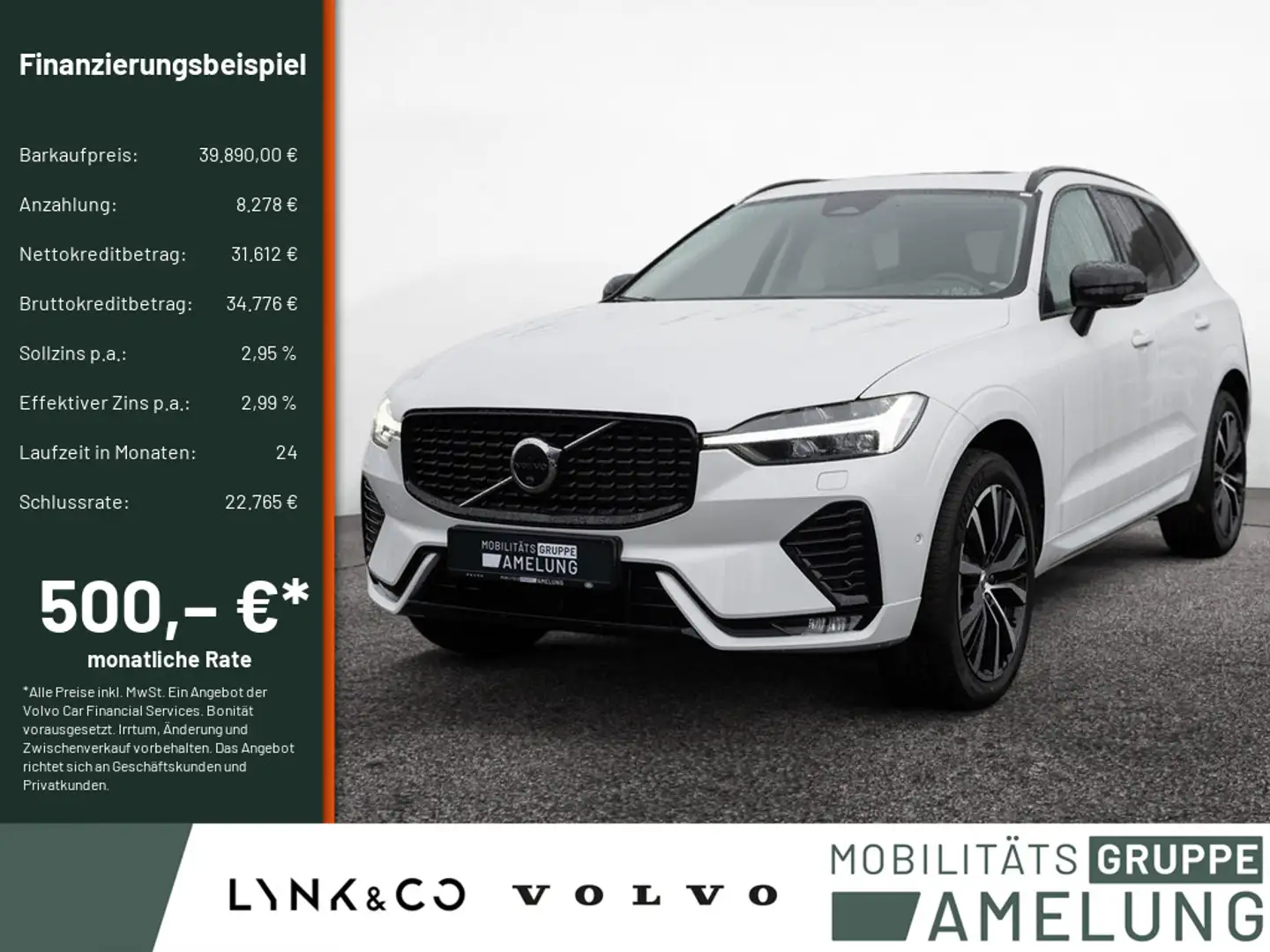 Volvo XC60 B4 Plus Dark SITZBELÜFTUNG LED PANO 360° Weiß - 1
