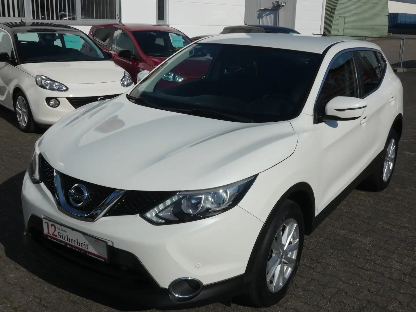 Nissan Qashqai Acenta Automatik *KLIMA*ALU*KAMERA*NAVI* Blanc - 2