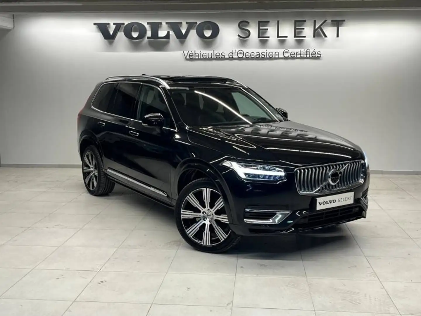 Volvo XC90 T8 AWD 303 + 87ch Inscription Luxe Geartronic Schwarz - 2