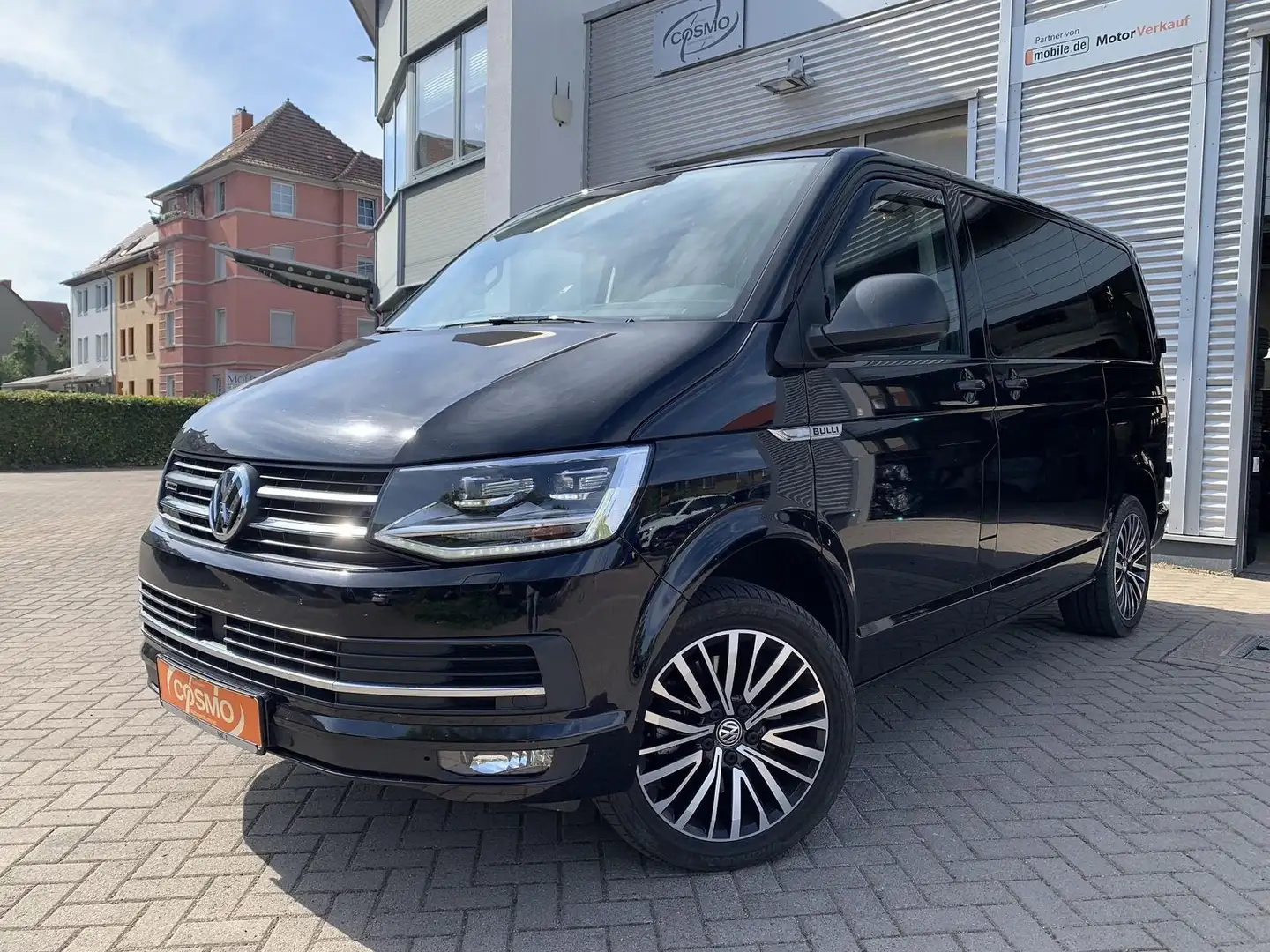 Volkswagen T6 Caravelle 4MOTION LED+AHK+Standhz+Navi+18erLM Noir - 1