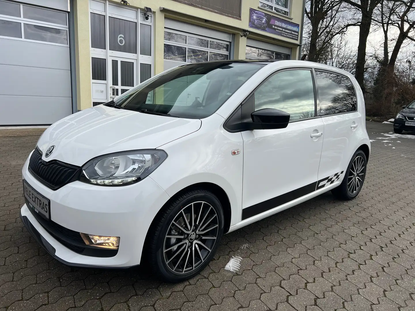 Skoda Citigo Monte Carlo Panorama SH MFL TM Navi TOP Weiß - 1