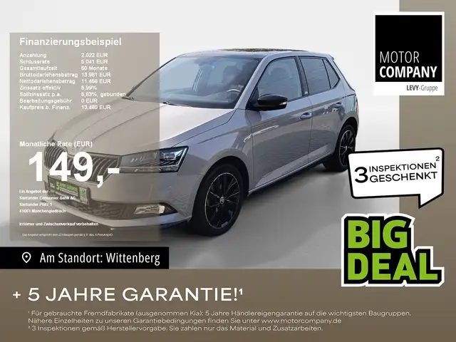 Skoda Fabia 1.0 TSI Green tec Monte Carlo LED*CarPlay