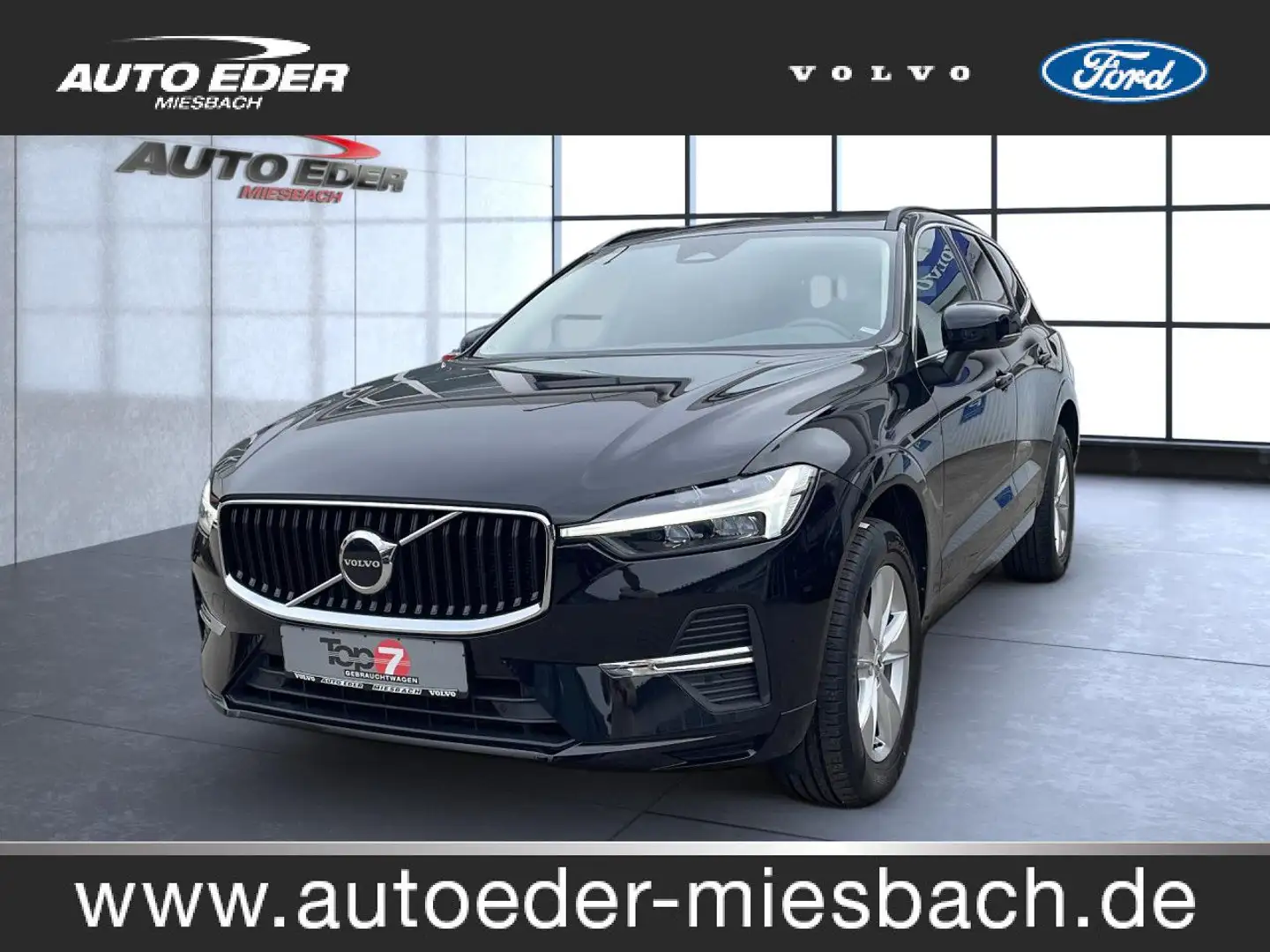 Volvo XC60 XC 60 Momentum Pro AWD Bluetooth Navi LED Klima Zwart - 1