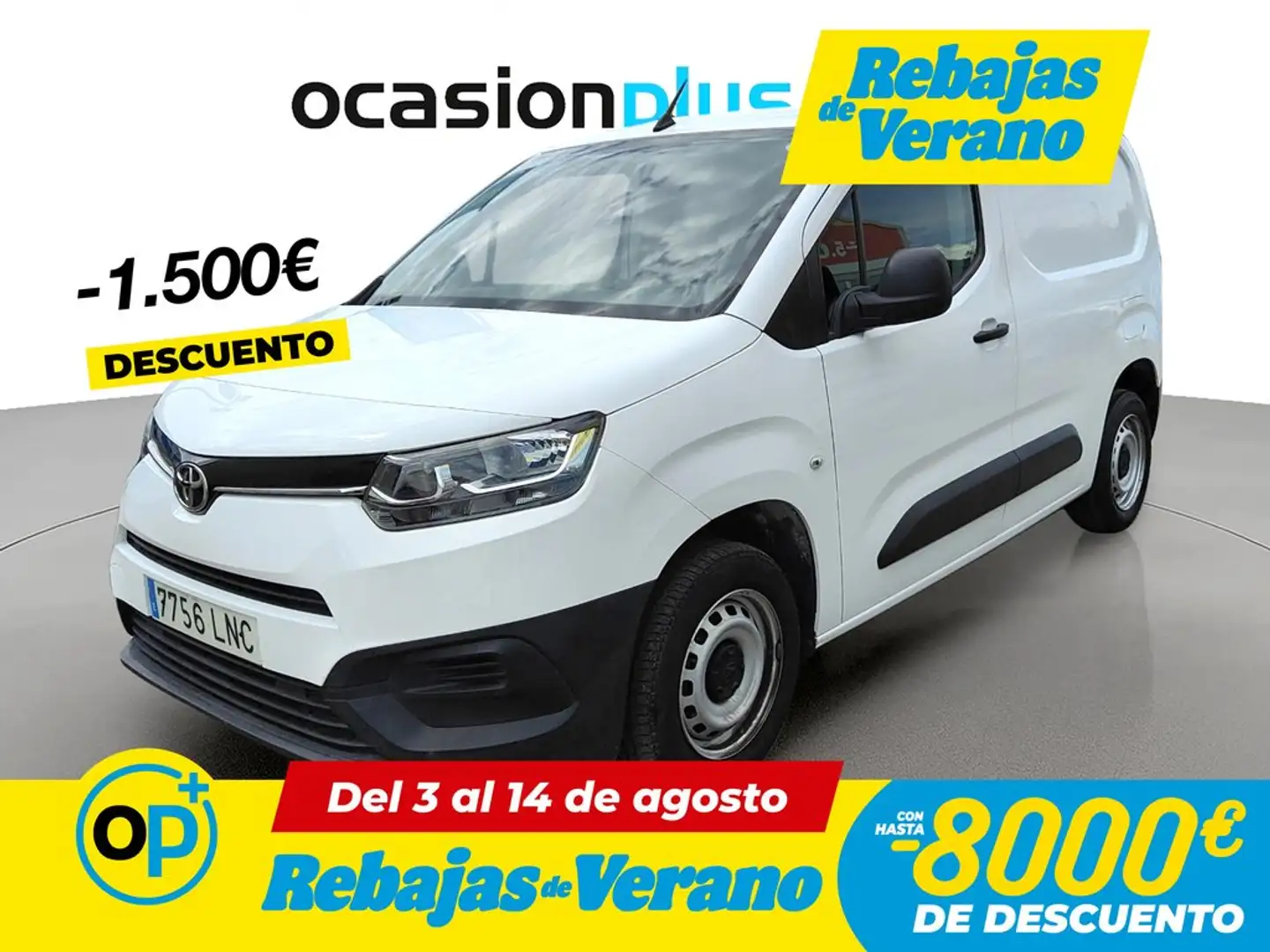 Toyota Proace City Van Media 1.5D GX 100 Blanco - 1