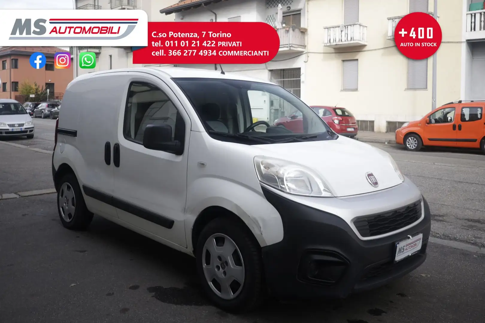 Fiat Fiorino FIAT Fiorino 1.3 MJT 75CV Furgone E5+ Unicopropri Белый - 1