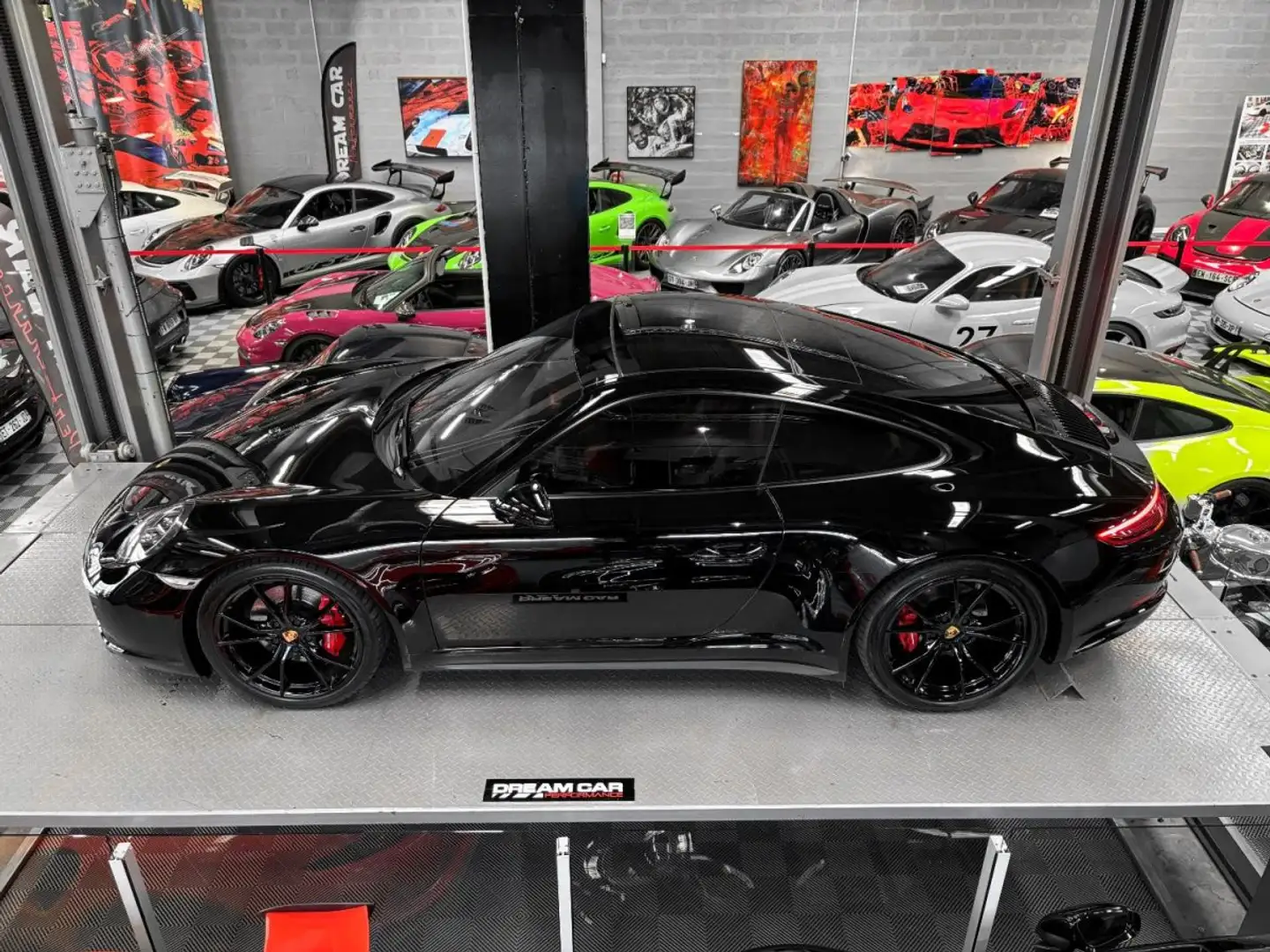 Porsche 911 Carrera 4S - (2) 420 - Carbone - Lift - Toit ouvrant Schwarz - 2