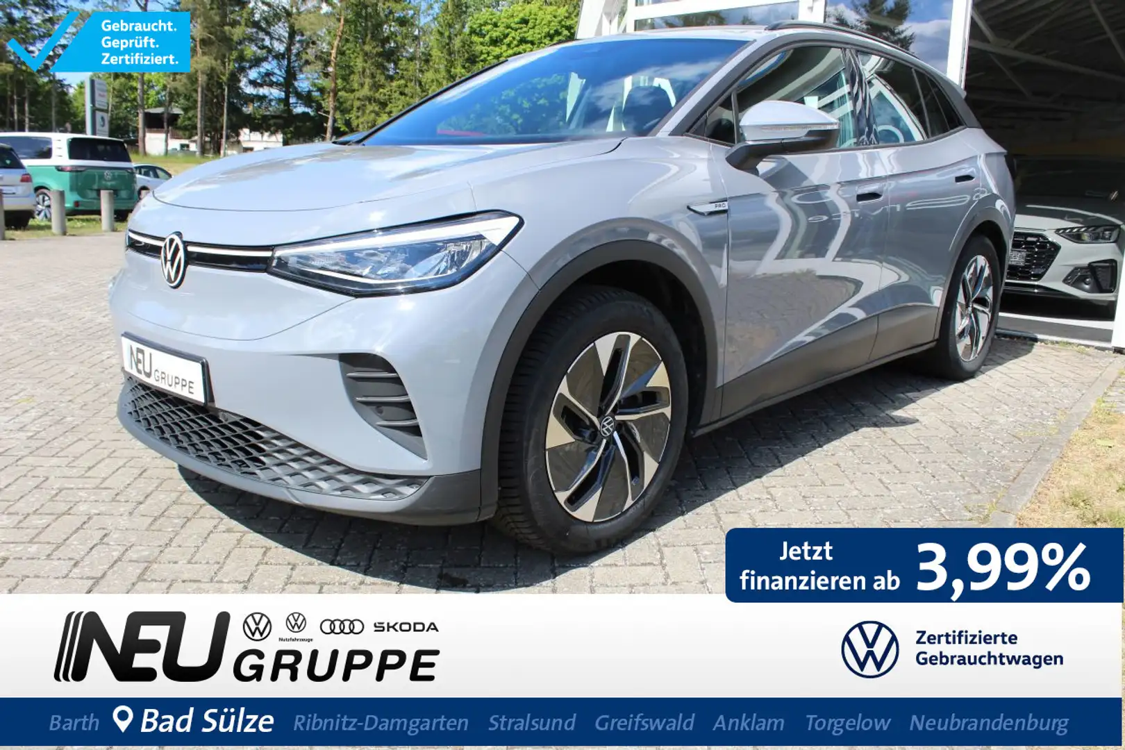 Volkswagen ID.4 Pro Performance LED ACC LM GJR Grau - 1