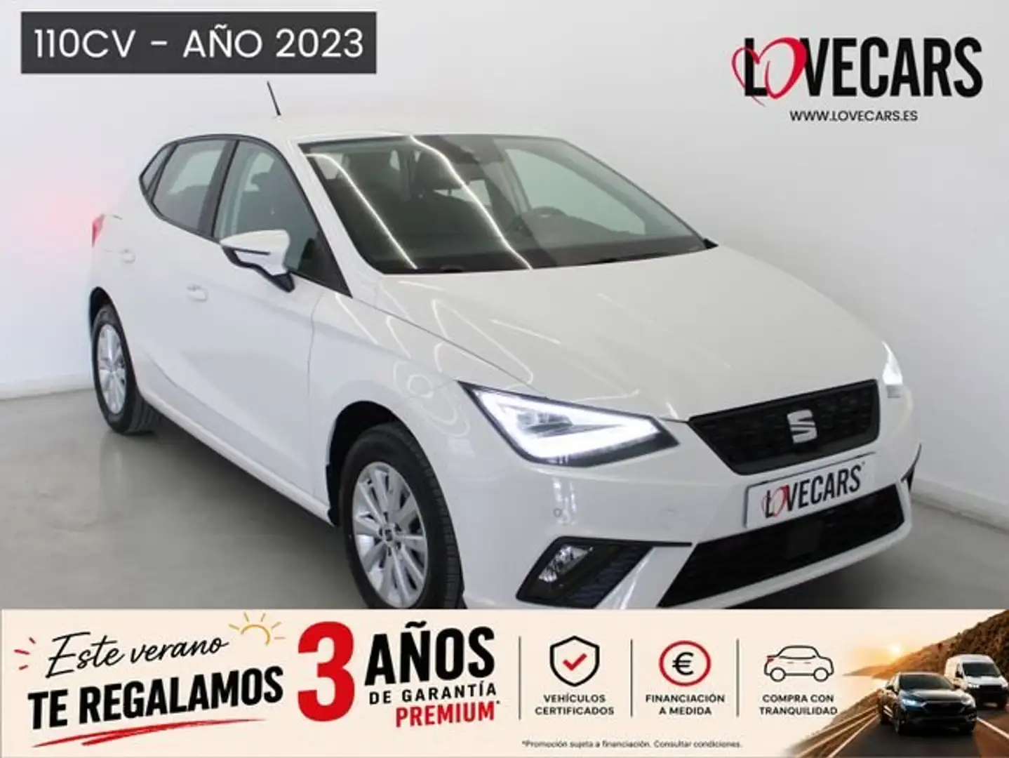 SEAT Ibiza 1.0 TSI S&S Style XM Edition 110 Blanco - 1