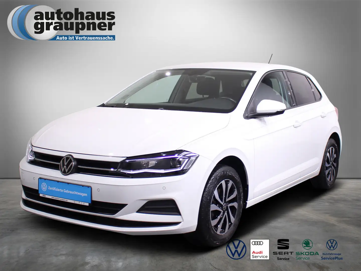 Volkswagen Polo 1.0 Active KLIMA PDC SITZHEIZUNG LED Blanco - 1
