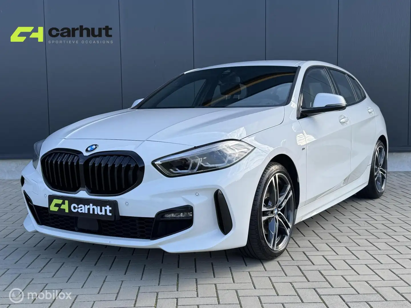 BMW 118 1-serie 118i M sport High exce. Blanc - 1