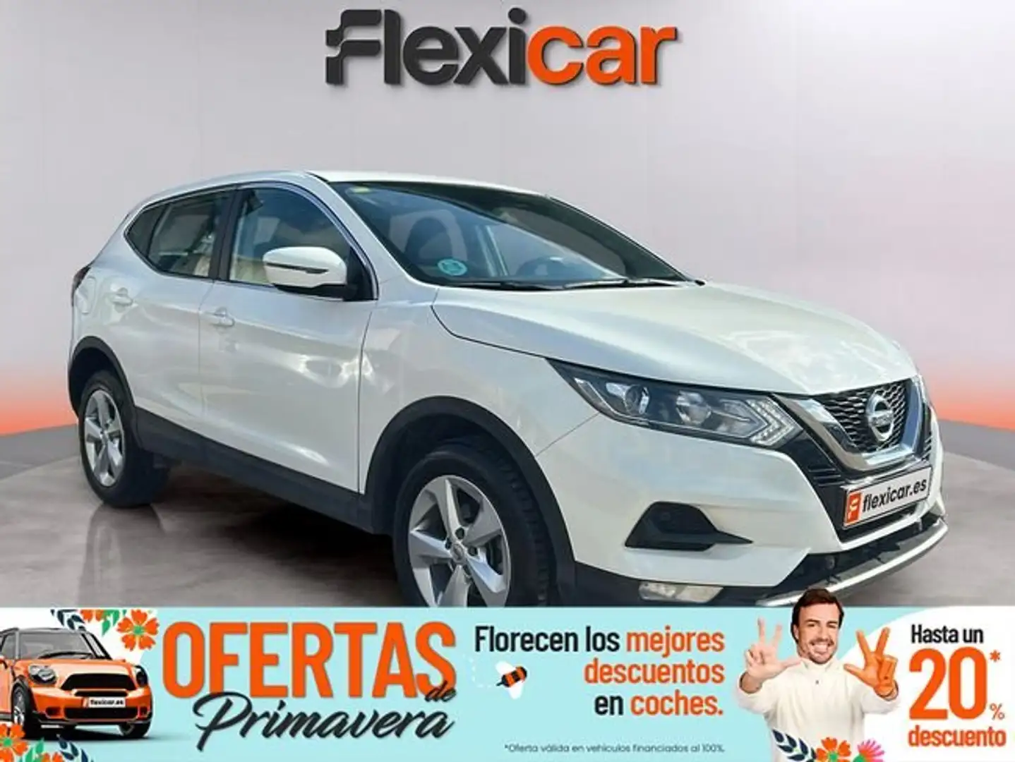 Nissan Qashqai dCi 85 kW (115 CV) E6D ACENTA Weiß - 1