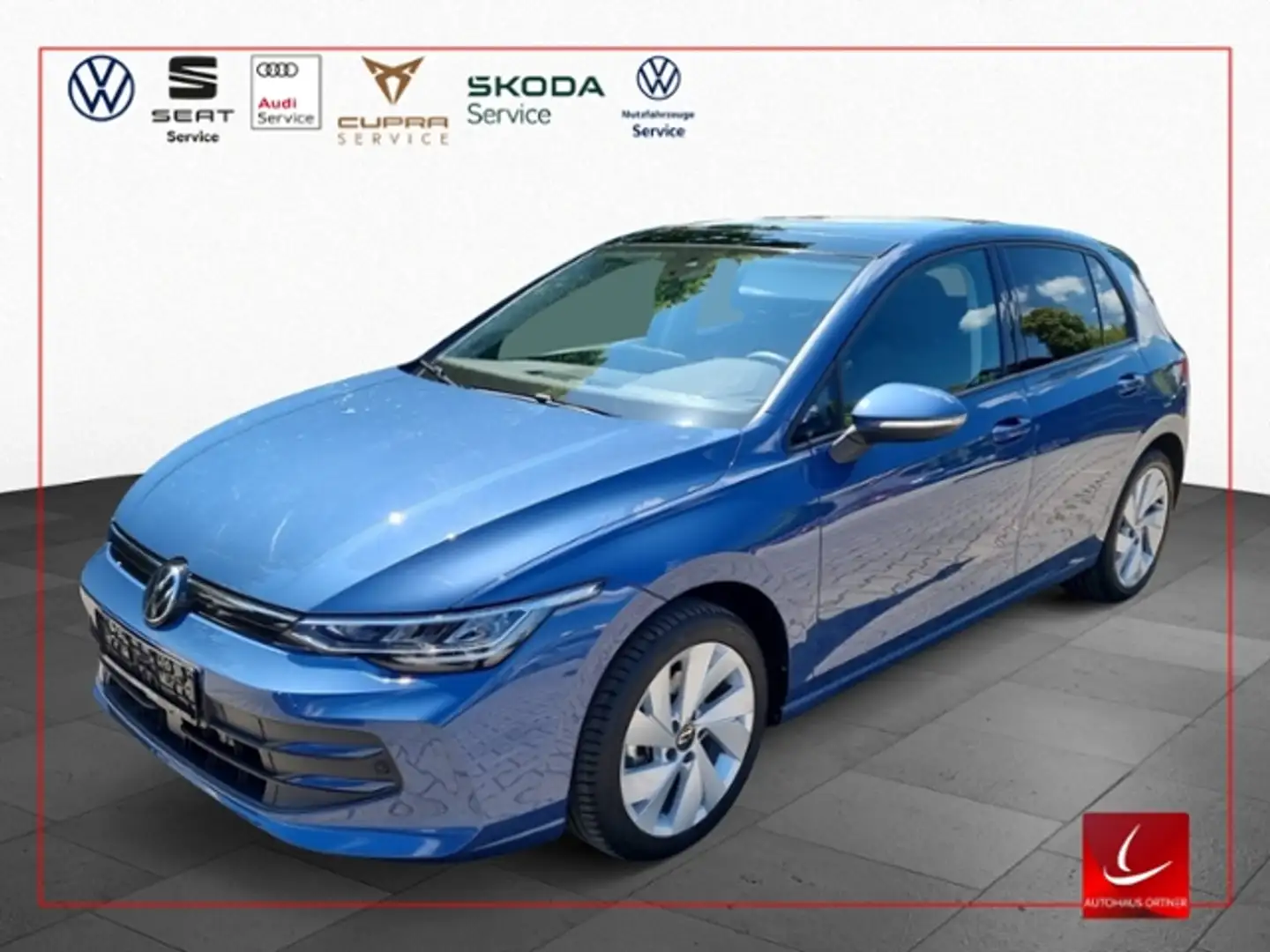 Volkswagen Golf 1,5 TSI LIFE PANO SHZ TRAVEL-ASSIST LED DAB KLIMA Mavi - 1