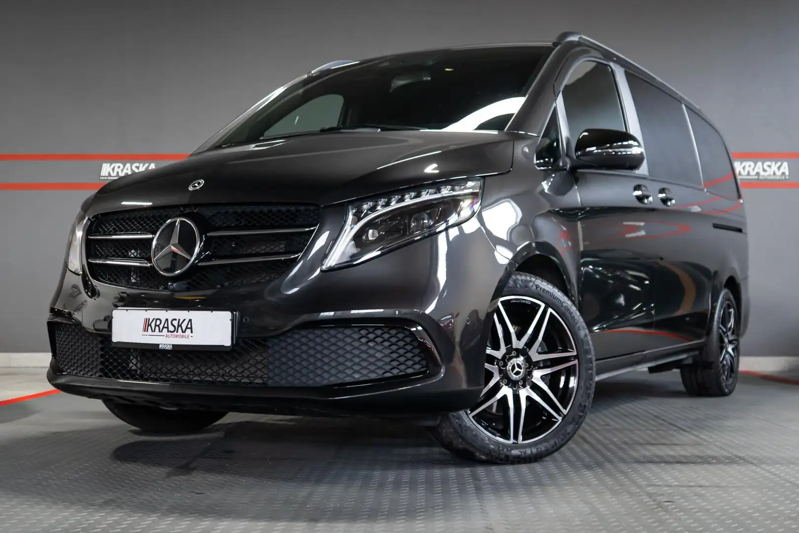Mercedes-Benz V 300 d AVANTGARDE EDITION 4M AHK NIGHT STHZ AMG Grau - 2