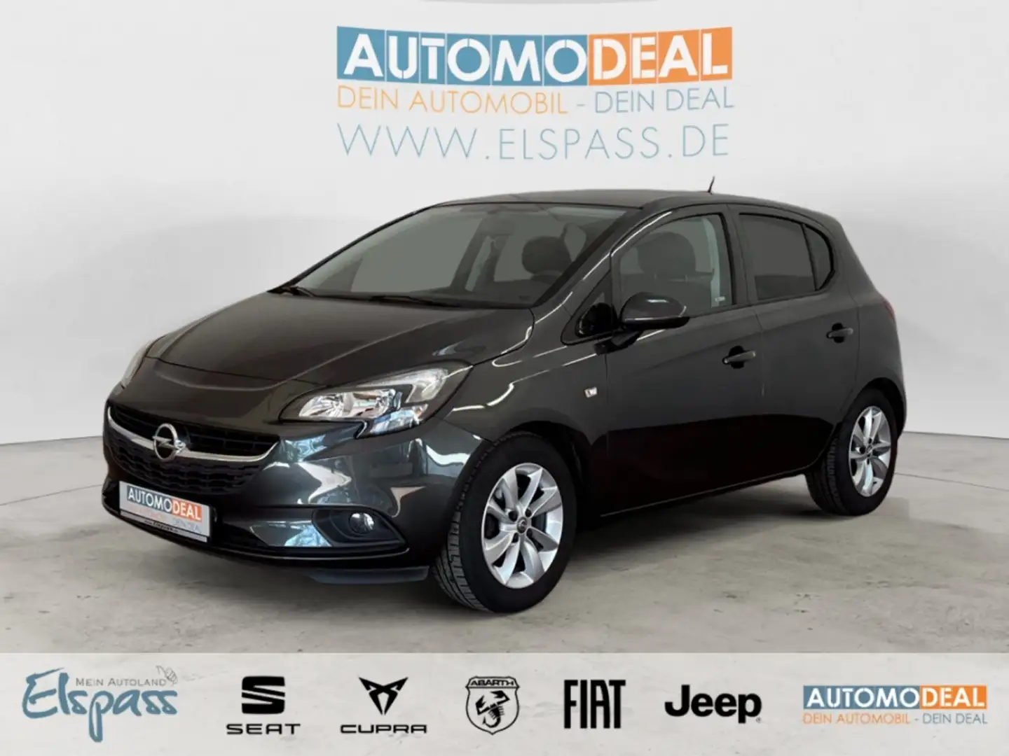 Opel Corsa E ON SITZ.HZG TEMPOMAT LENKR.HZG APPLE/ANDROID ALU Šedá - 1