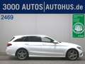 Mercedes-Benz C 250 T CGI AMG Line LED Navi Pano el.Heck RFK Blanco - thumbnail 1