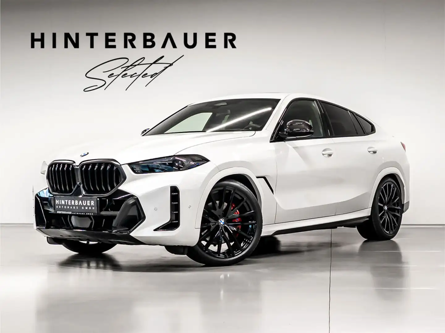 BMW X6 40d xDrive M-SPORT*CARBON*LUFTFED*PANO*H&K* Weiß - 1