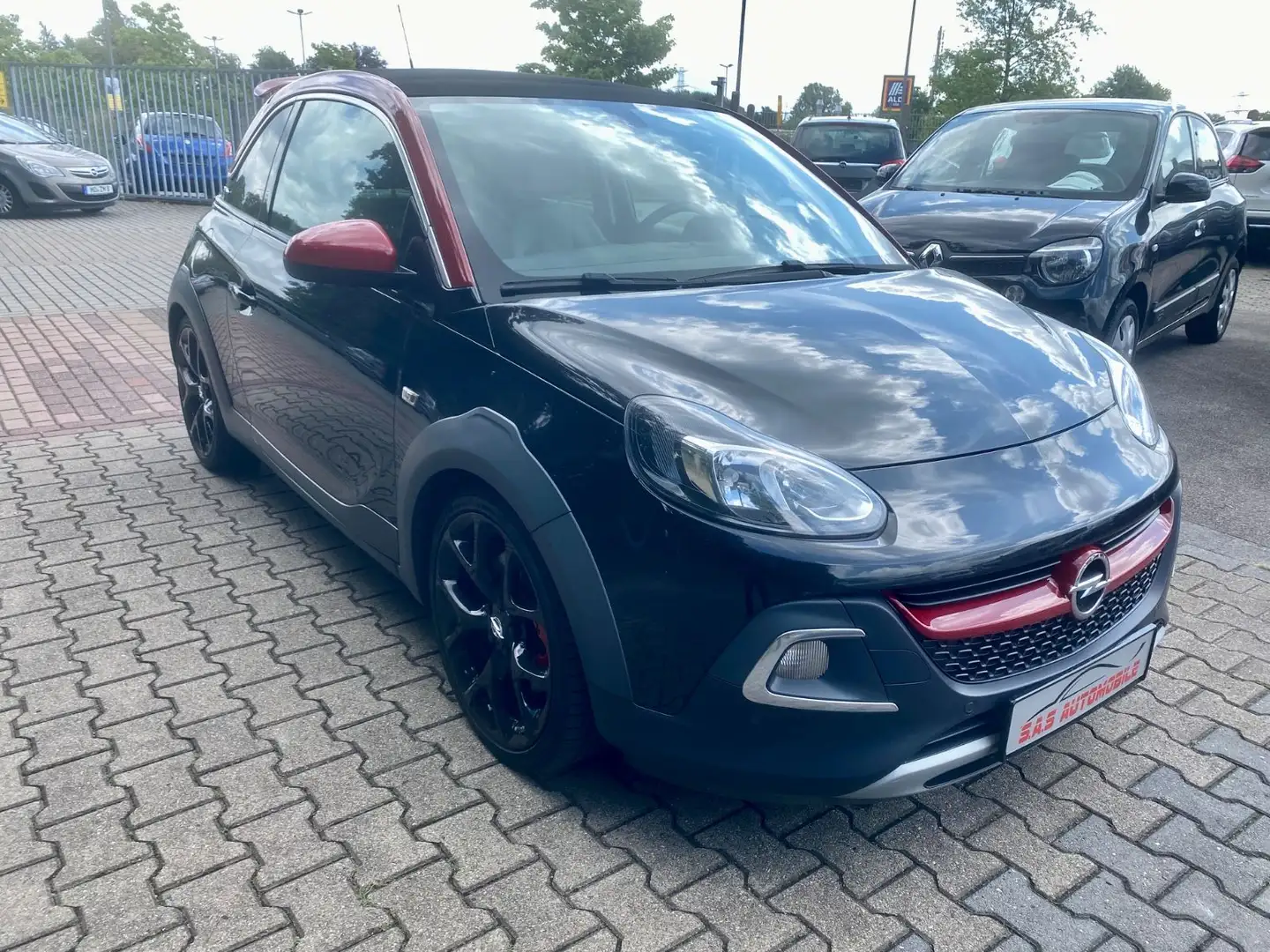 Opel Adam Rocks S/ Top gepflegt/ 1 A Zustand Fekete - 1