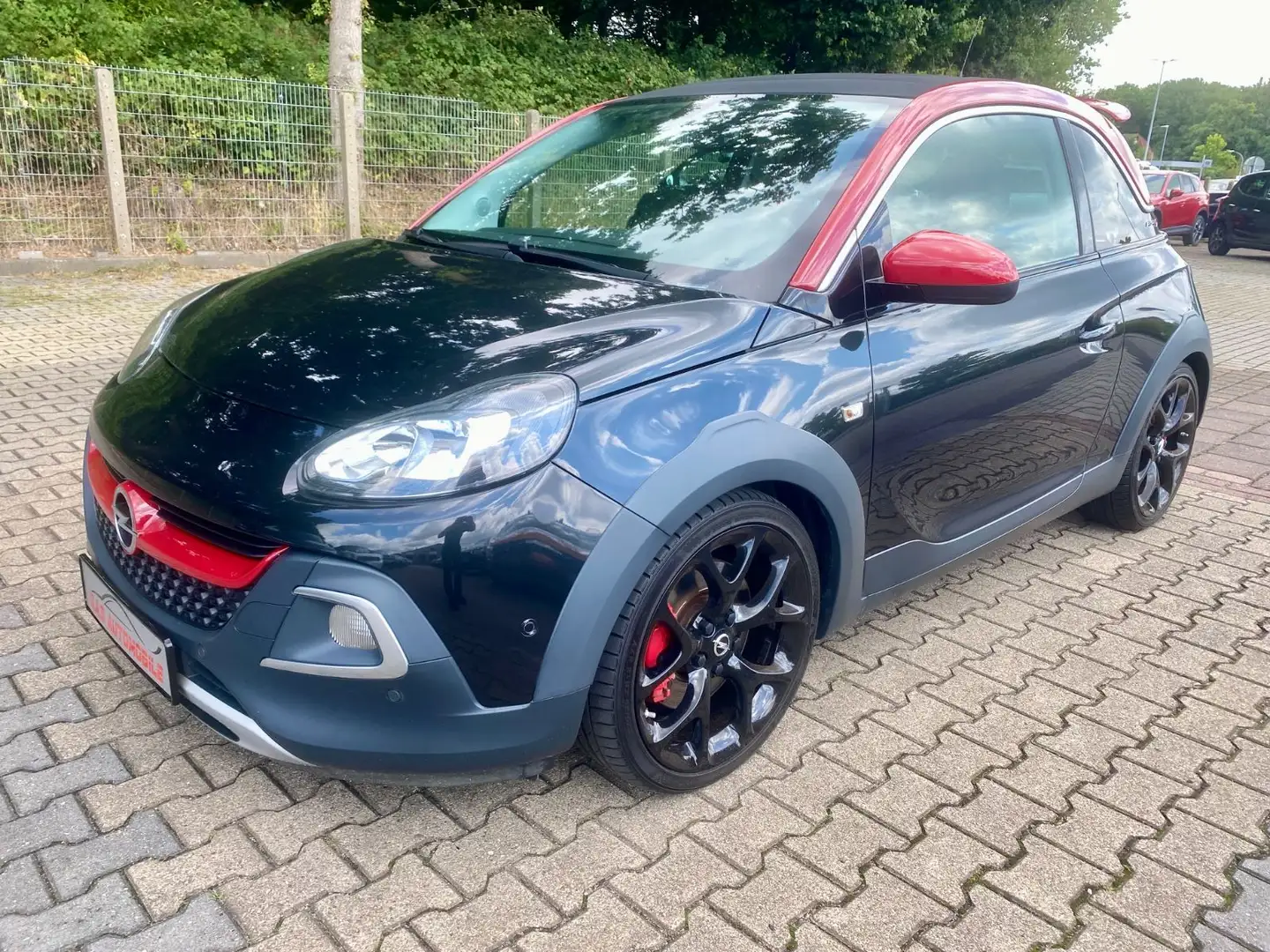 Opel Adam Rocks S/ Top gepflegt/ 1 A Zustand Fekete - 2