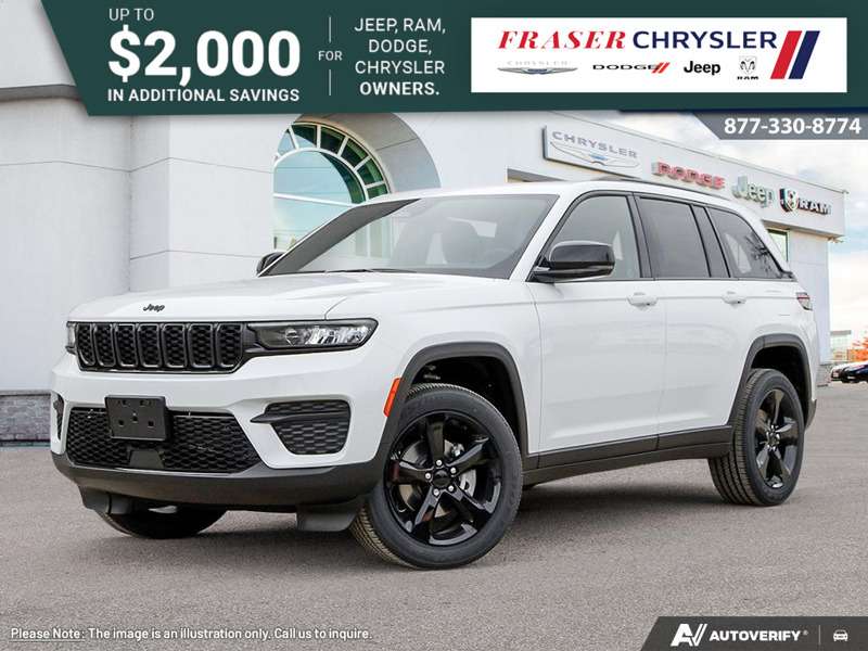 White 2025 Jeep Grand Cherokee SUV / Crossover Four-Wheel Drive 8-Speed Automatic