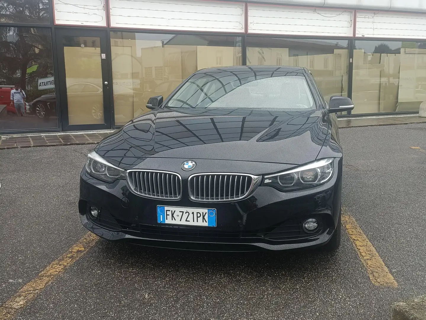 BMW 420 Serie 4 F32 2017 Coupe420d Coupe Sport auto Nero - 1