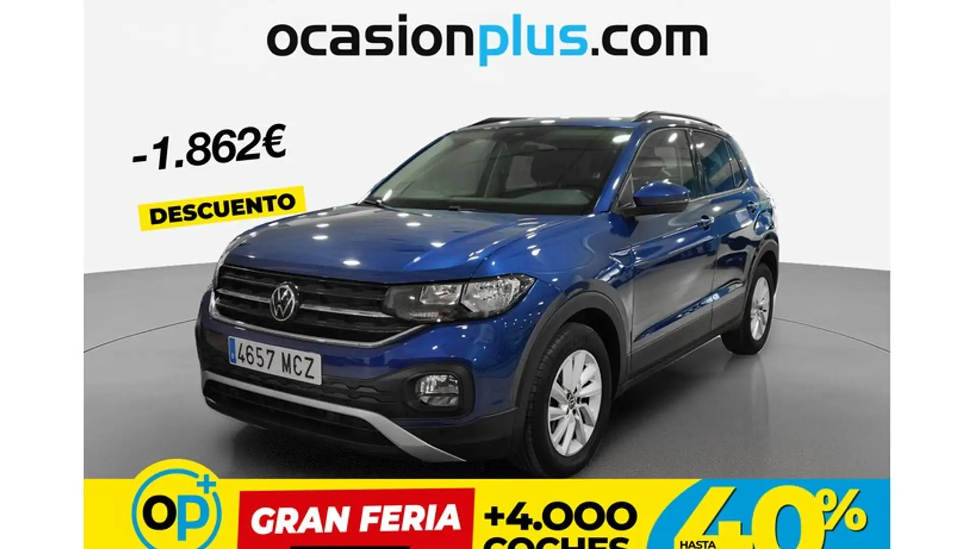 Volkswagen T-Cross 1.0 TSI Advance DSG7 81kW Azul - 1
