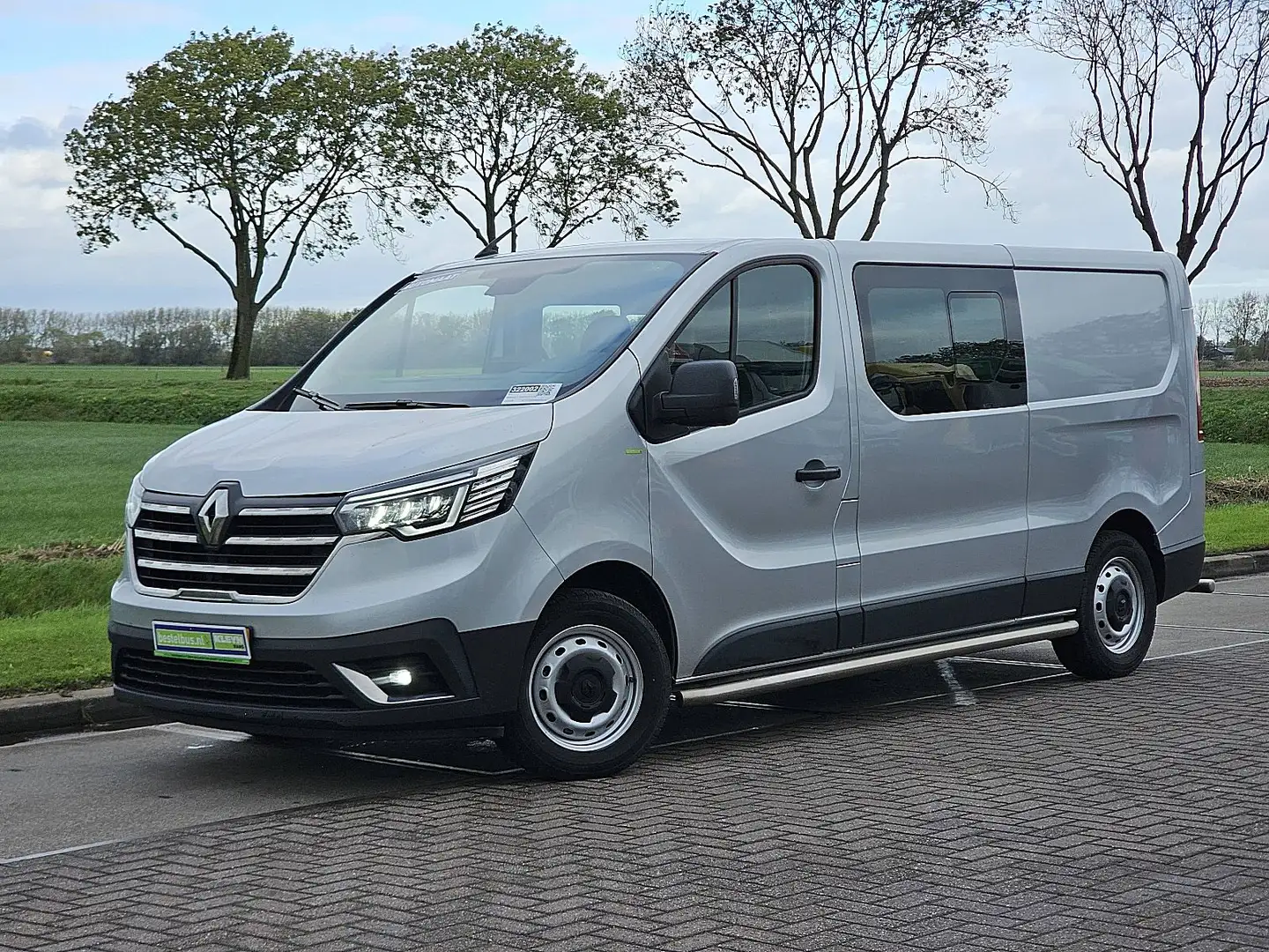 Renault Trafic 2.0 DCI L2 Dubbel Cabine NAP Zilver - 2