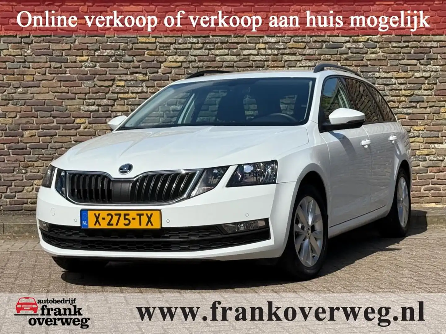 Skoda Octavia 1.0 TSI Combi Navi DAB+ Stoelverwarming Carplay Bianco - 1