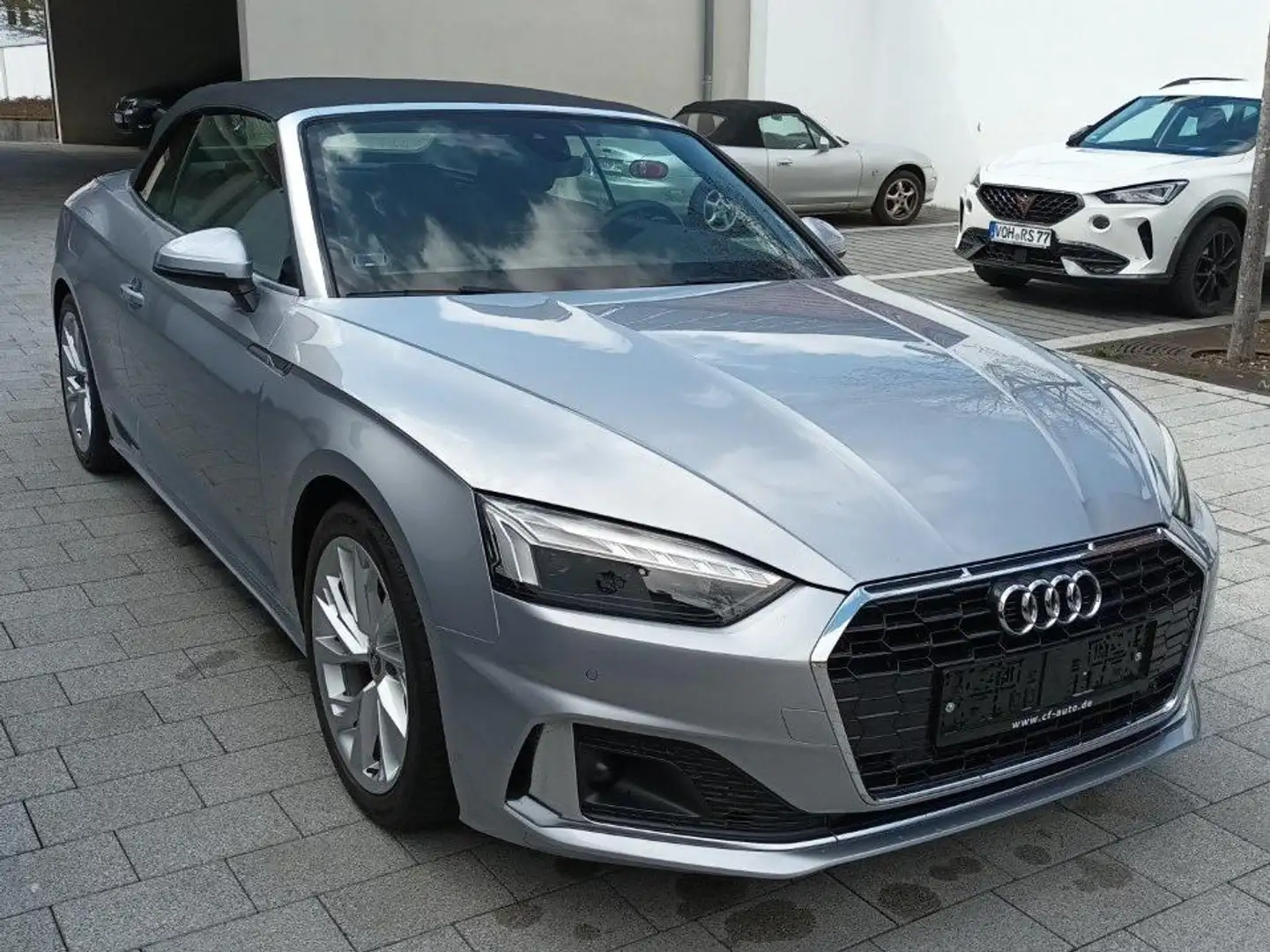 Audi A5 40 TFSI Cabrio advanced Kopfraum Matrix ServiceNEU Silber - 2